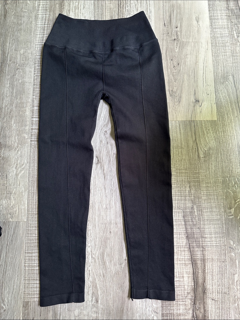 Black High-Waist Ponte Leggings